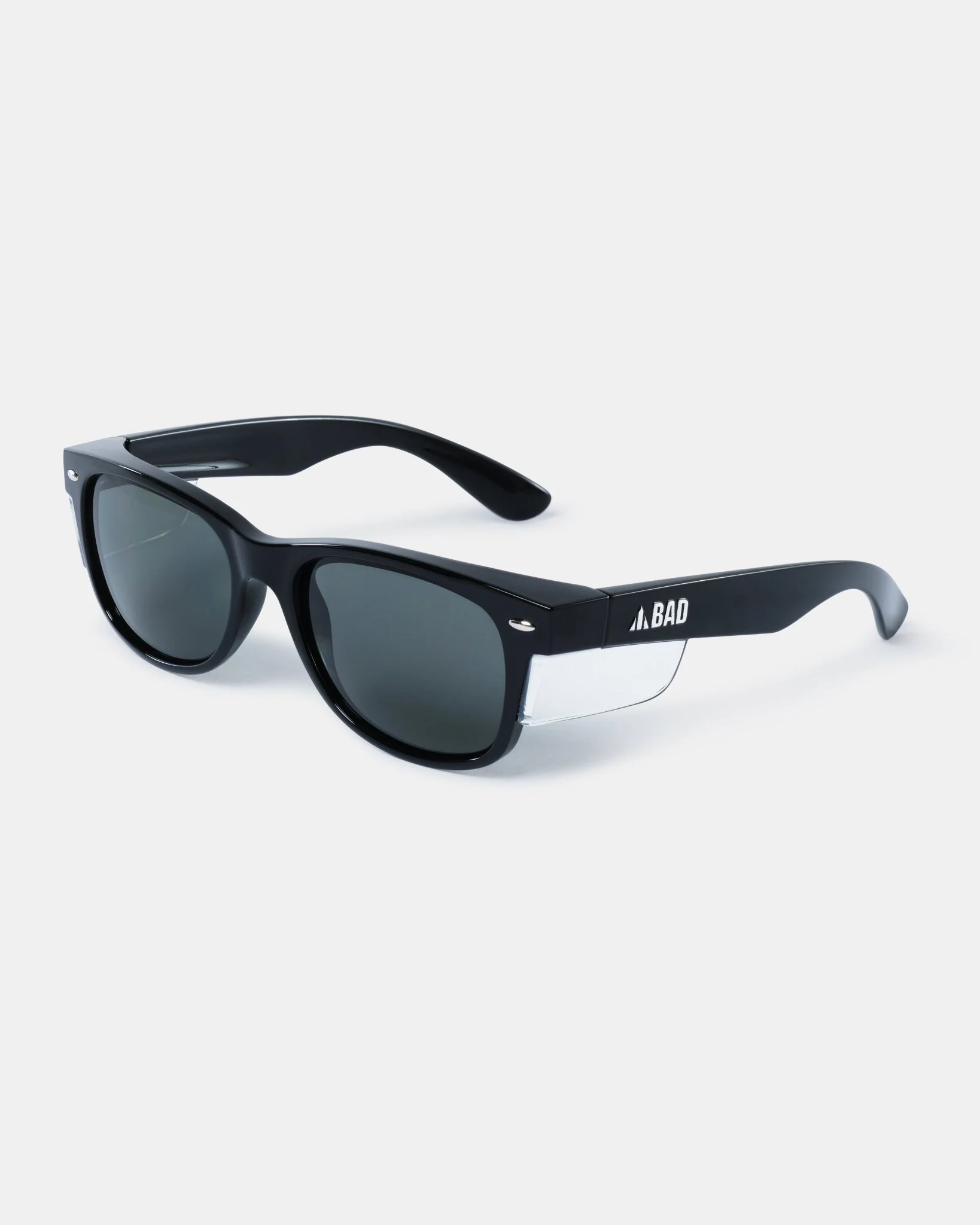 BAD LUCID™ POLARISED SAFETY SUNGLASSES (BLACK/BLACK)