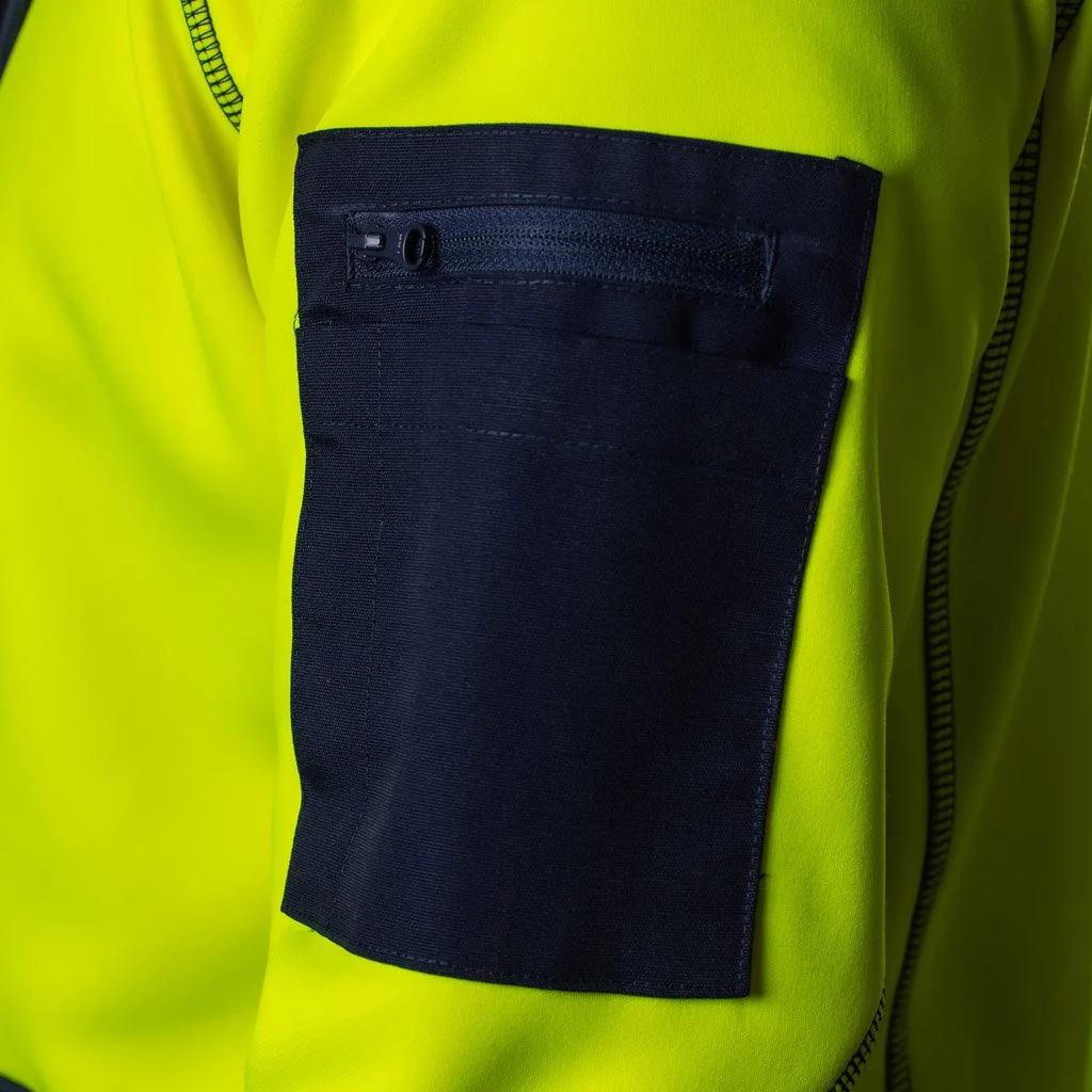 BAD WATERPROOF RAIN-DEFEND™ HI-VIS FLEECE HOODIE - Image 12