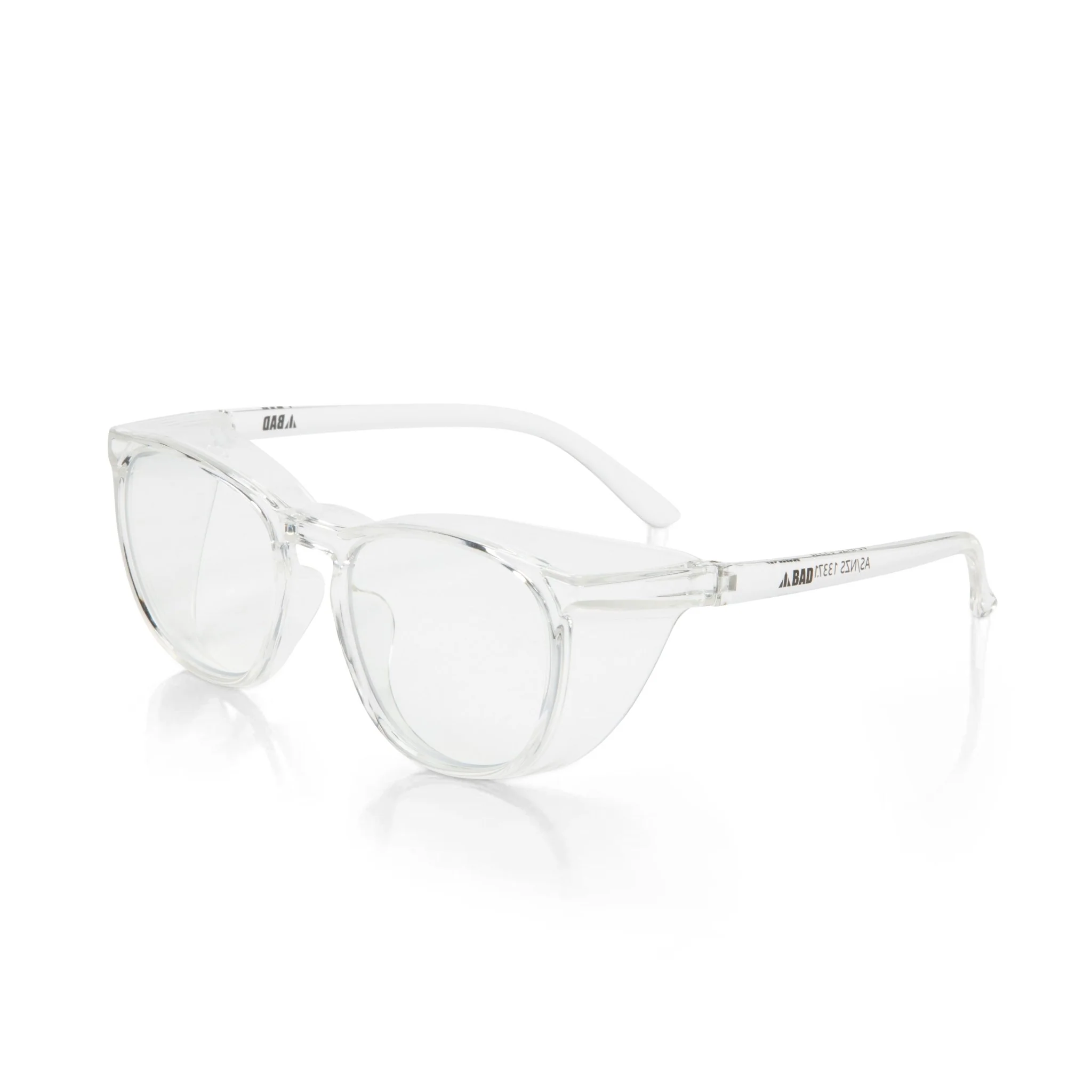 BAD WOMENS CRYSTAL™ SAFETY GLASSES (CLEAR/CLEAR)