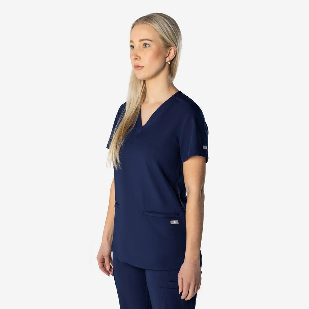 BAD WOMENS REVOLUTIONARY™ SCRUB TOP - Image 2