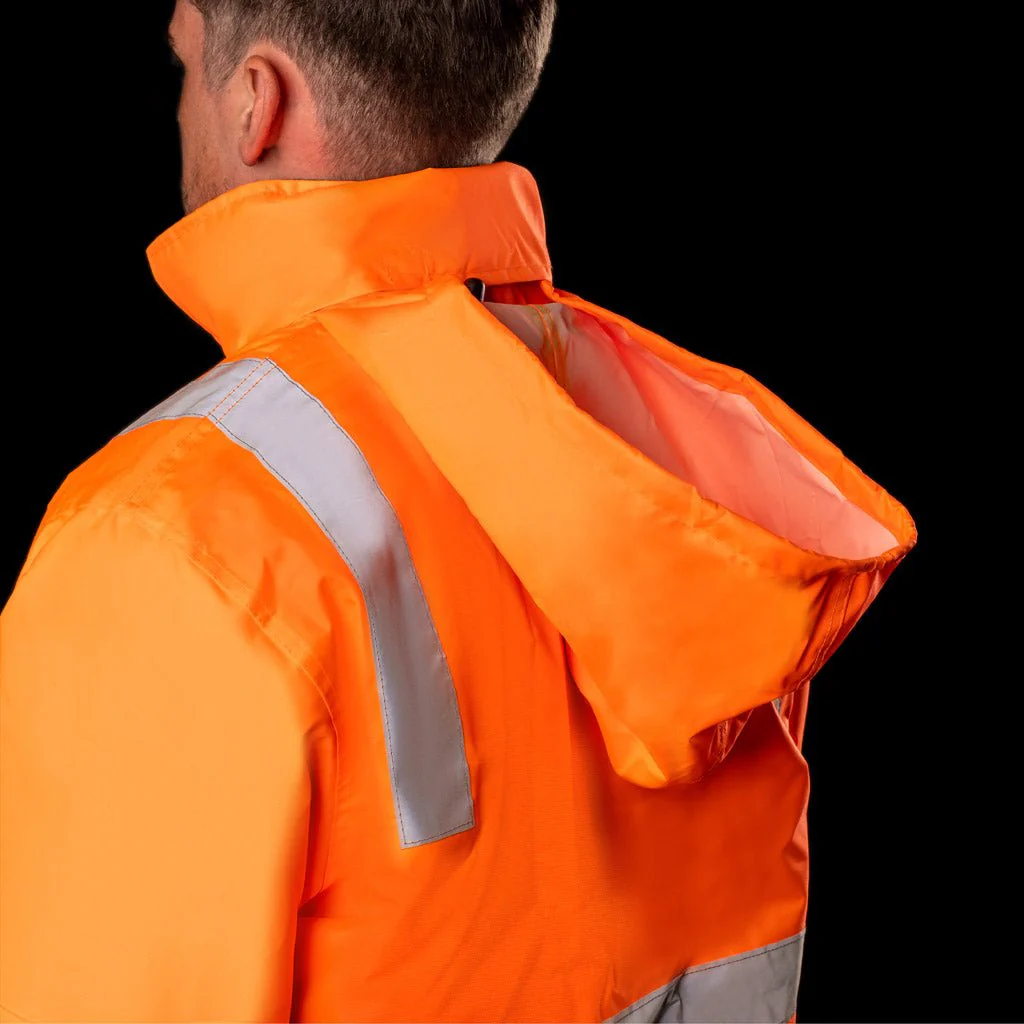 WATERPROOF HI-VIS PARKA JACKET WITH 3M TAPE - Image 13