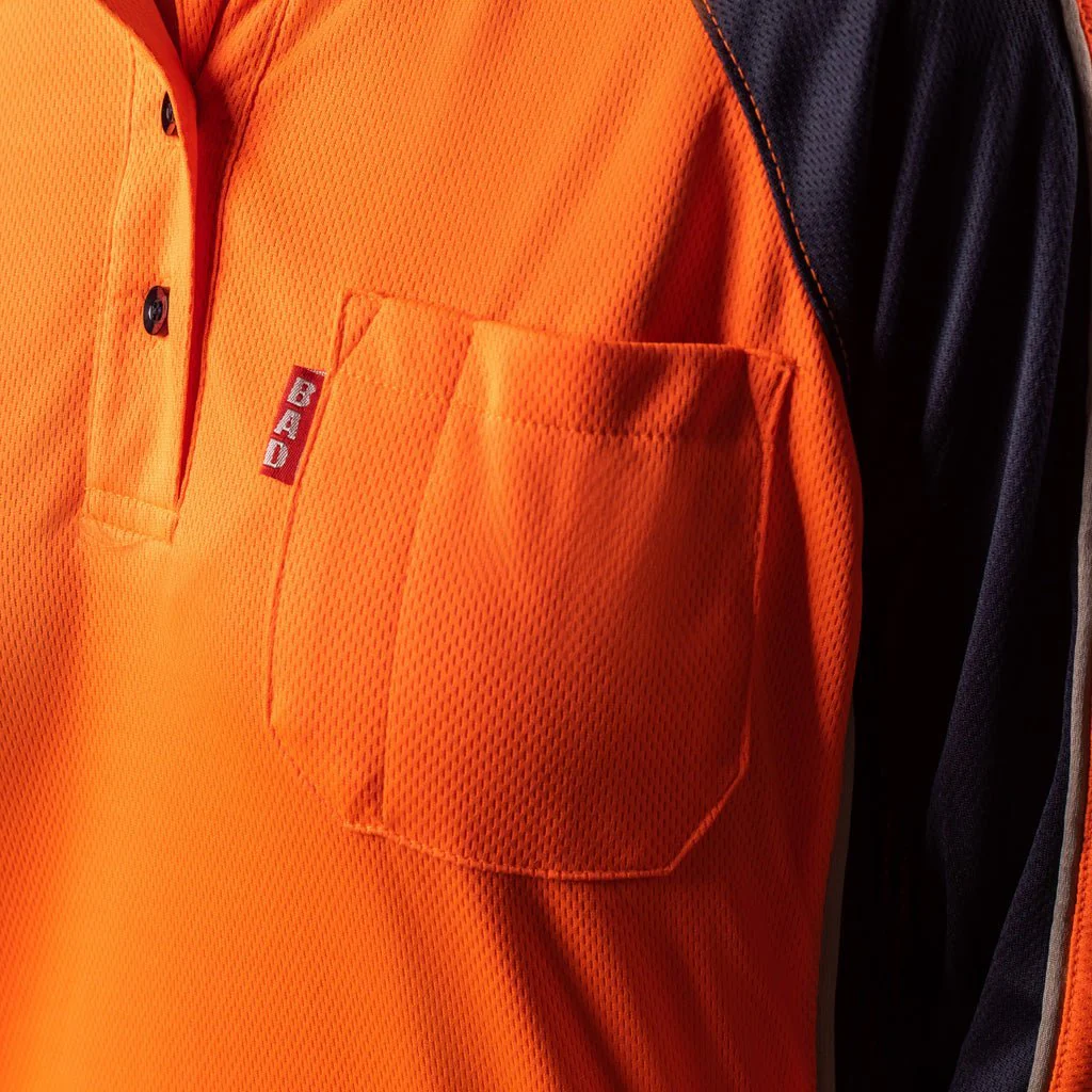 WOMEN'S HI-VIS S/S POLO SHIRT - Image 5